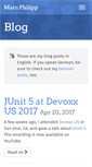 Mobile Screenshot of marcphilipp.de