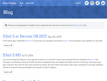 Tablet Screenshot of marcphilipp.de